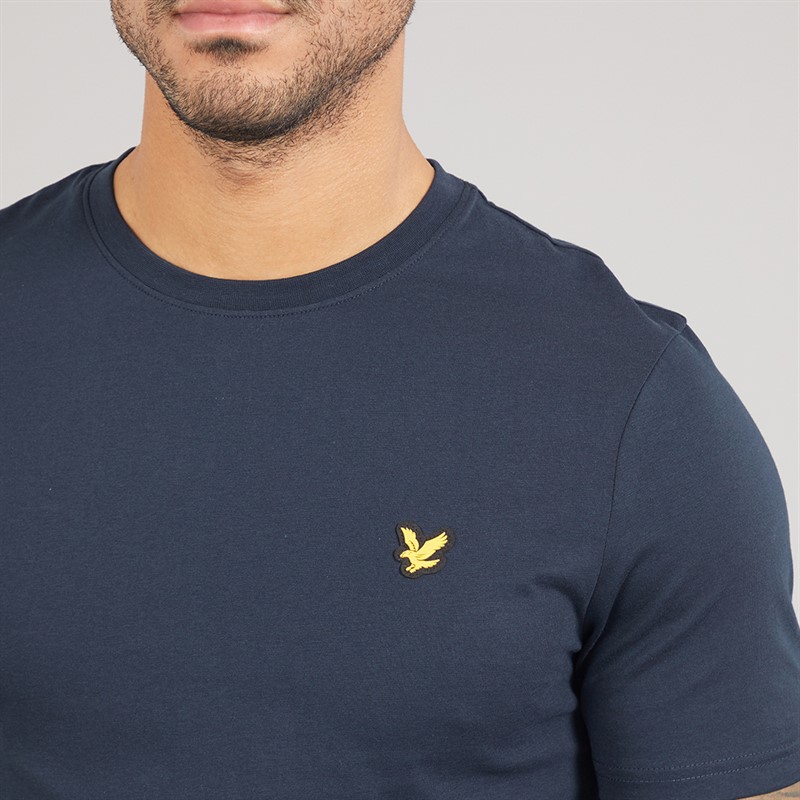 Lyle And Scott Vintage Mens Core T-Shirt Dark Navy