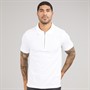 Lyle And Scott Vintage Mens Ottoman Half Zip Polo Shirt White