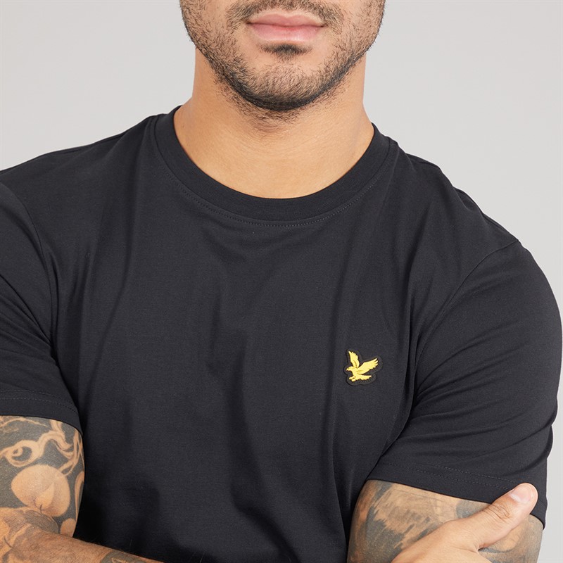 Lyle And Scott Vintage Mens Core T-Shirt Jet Black