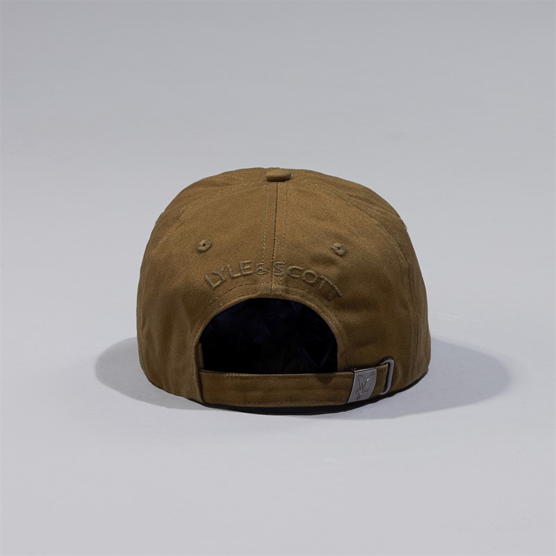 Lyle And Scott Vintage Mens Baseball Cap Olive