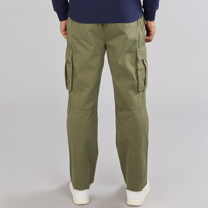 Lyle And Scott Vintage Mens Articulated Cargo Pants Fatigue Olive