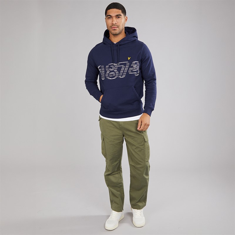 Lyle And Scott Vintage Mens Articulated Cargo Pants Fatigue Olive