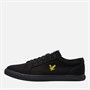 Lyle And Scott Vintage Mens Halket Trainers Black Mono