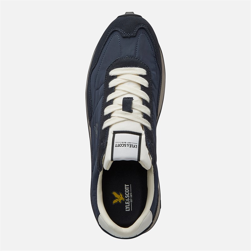 Lyle And Scott Vintage Mens Noah Trainers Blue