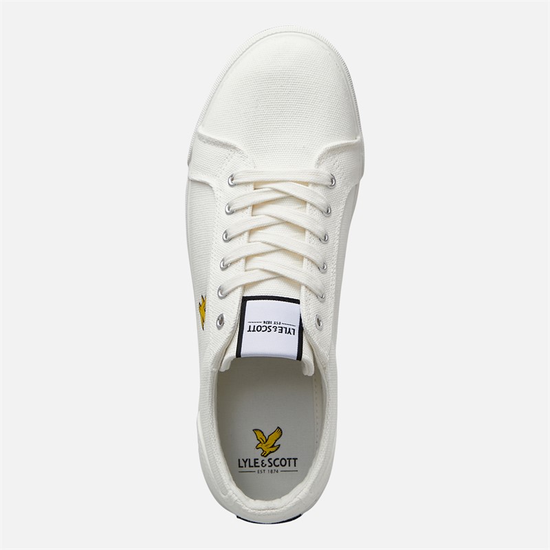 Lyle And Scott Vintage Mens Halket Trainers White