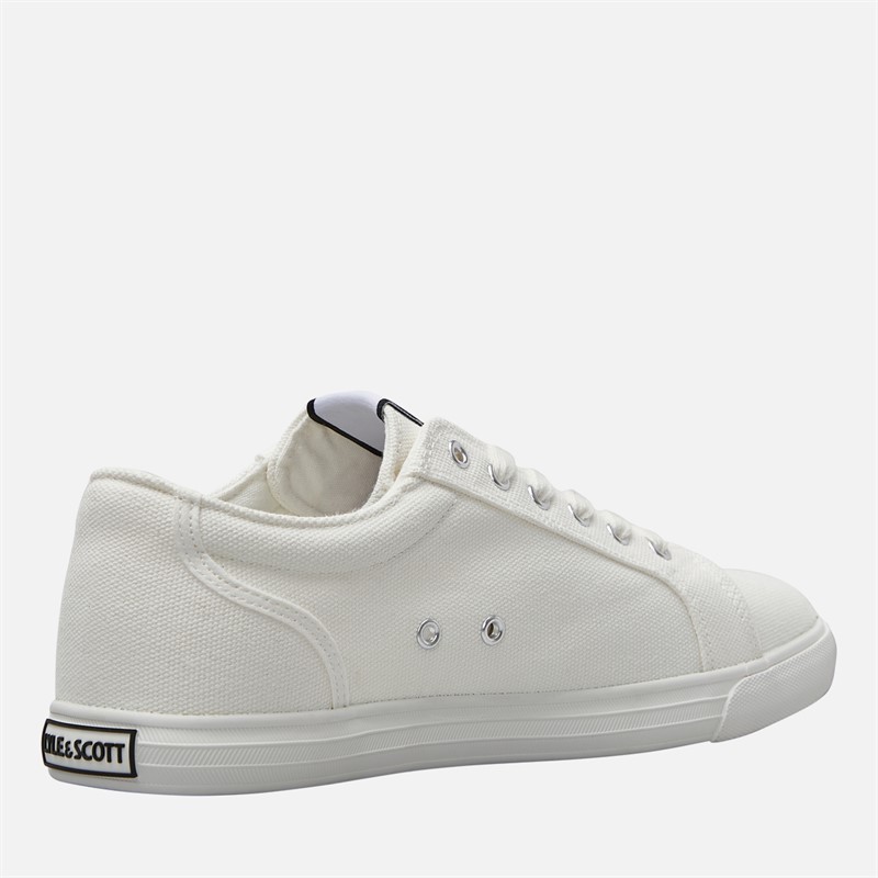 Lyle And Scott Vintage Mens Halket Trainers White