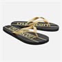 Lyle And Scott Vintage Mens Sand Flip Flops Black/Gold