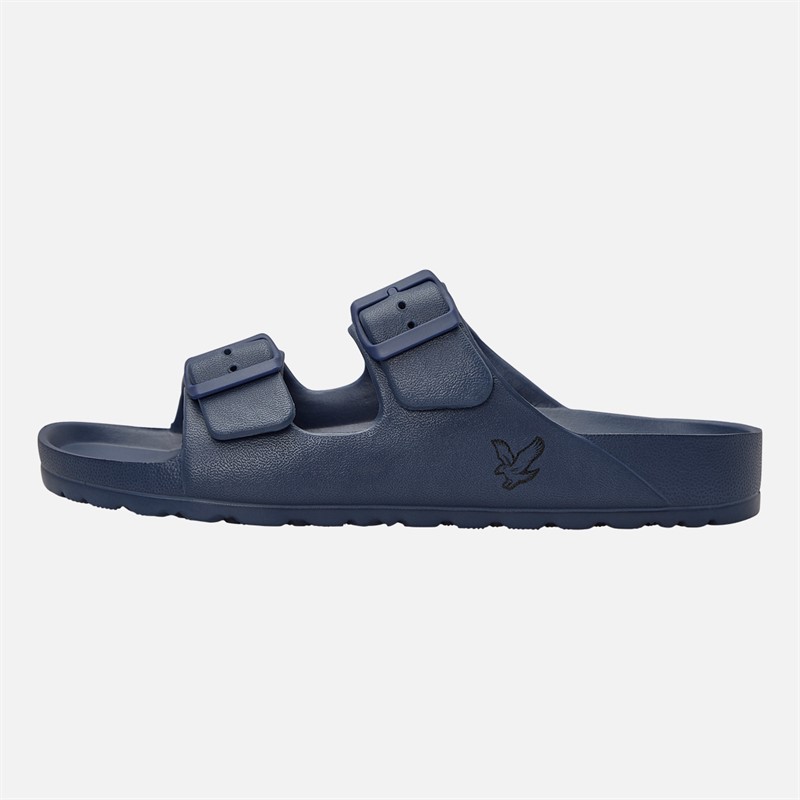 Lyle And Scott Vintage Mens Jobi Dual Strap Sandals Navy