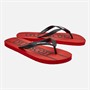 Lyle And Scott Vintage Mens Sand Flip Flops Red/Black
