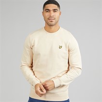 Lyle And Scott Vintage Mens Crew Neck Sweatshirt Pink Tint