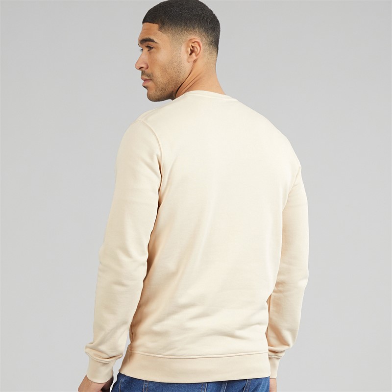 Lyle And Scott Vintage Mens Crew Neck Sweatshirt Pink Tint