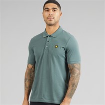 Lyle And Scott Vintage Mens Polo Shirt Green Mercurial
