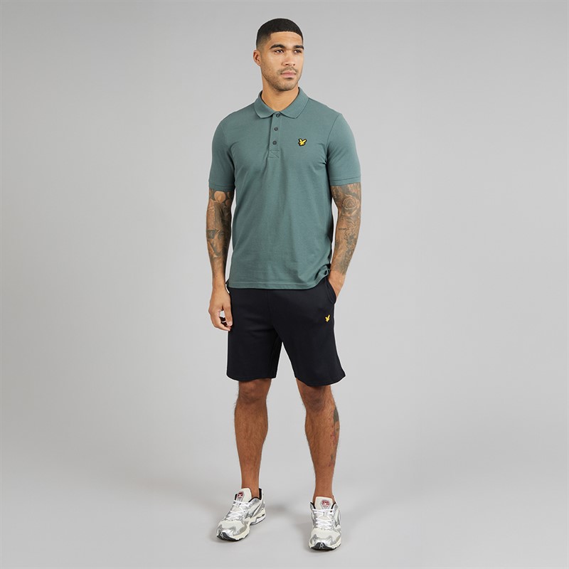 Lyle And Scott Vintage Mens Polo Shirt Green Mercurial