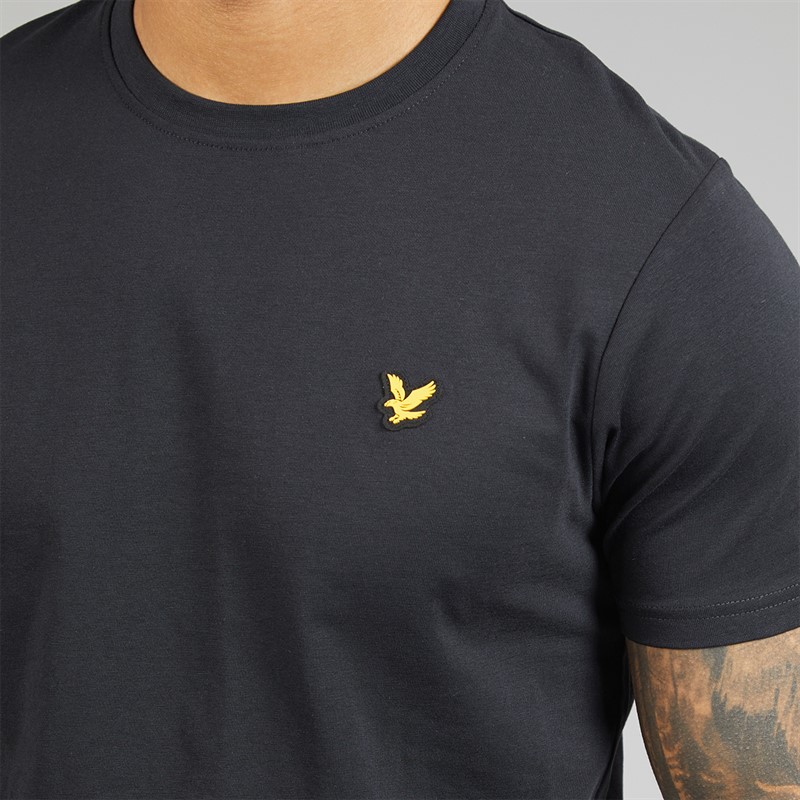 Lyle And Scott Vintage Mens T-Shirt True Black
