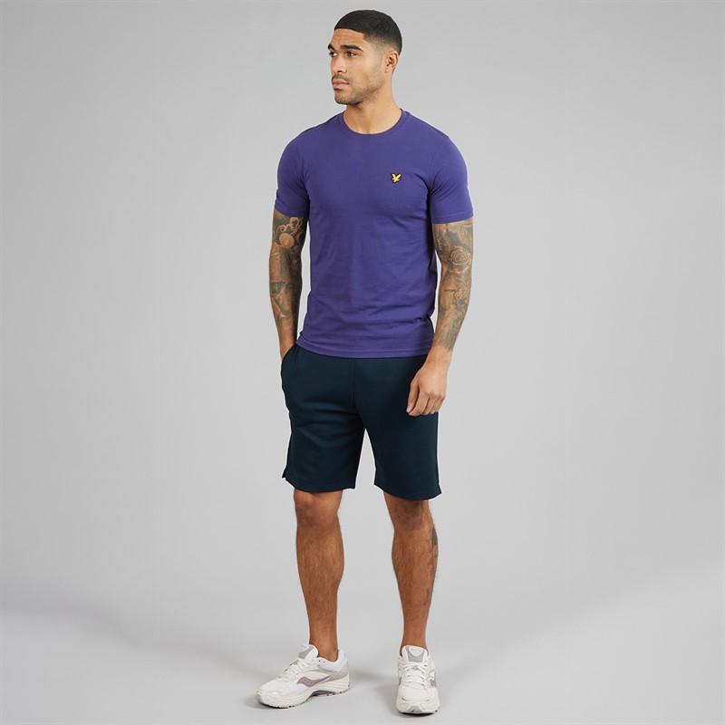 Lyle And Scott Vintage Mens T-Shirt Deep Indigo