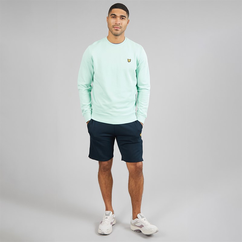 Lyle And Scott Vintage Sweatshirt à col rond Homme Future Blue