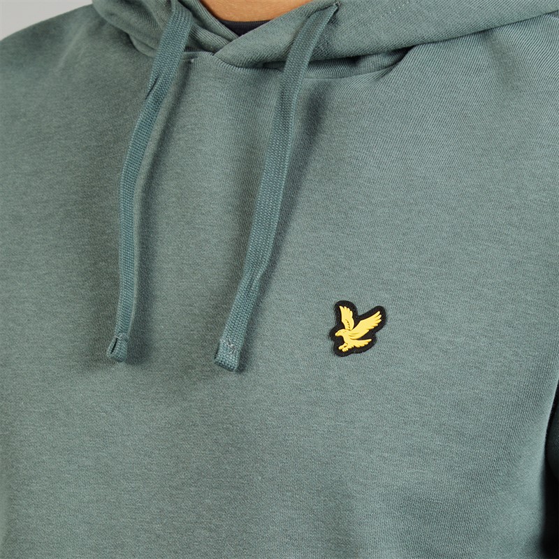 Lyle And Scott Vintage Mens Hoodie Green Mercurial
