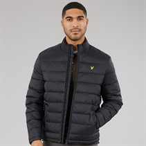Lyle And Scott Vintage Mens Quilted Puffer Coat Saddle