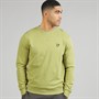 Lyle And Scott Vintage Mens Crew Neck Sweatshirt Pale Willow
