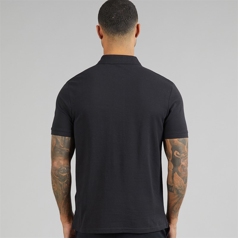 Lyle And Scott Vintage Mens Polo Shirt True Black