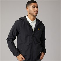 Lyle And Scott Vintage Mens Zip Through Jacket True Black