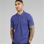 Lyle And Scott Vintage Mens Polo Shirt Deep Indigo