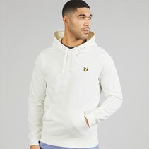 Lyle And Scott Vintage Mens Hoodie Chalk