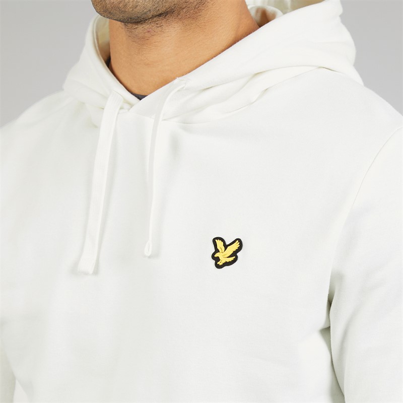 Lyle And Scott Vintage Mens Hoodie Chalk