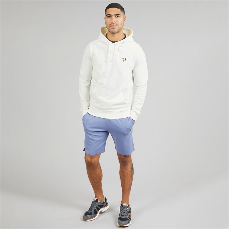 Lyle And Scott Vintage Mens Hoodie Chalk