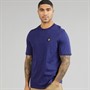 Lyle And Scott Vintage T-shirt en coton mi-lourd Homme Deep Indigo