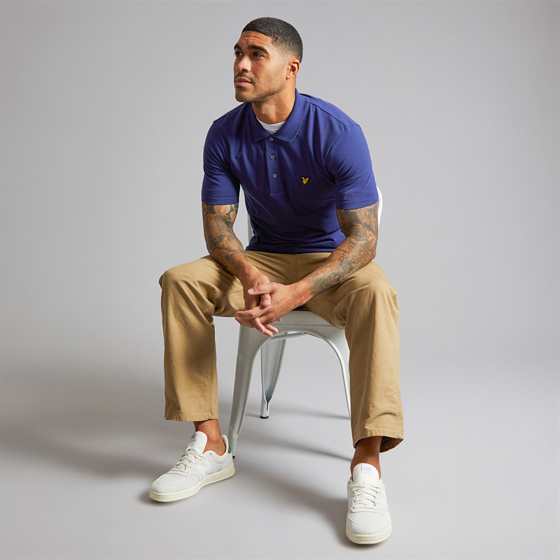 Lyle And Scott Vintage Polo Homme Deep Indigo