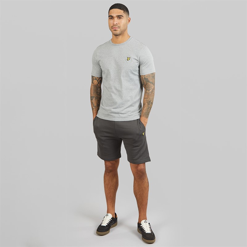 Lyle And Scott Vintage Mens Sweat Shorts Gunmetal