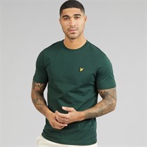 Lyle And Scott Vintage Mens Plain T-Shirt Dark Green