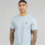 Lyle And Scott Vintage Mens Plain T-Shirt Opal Blue