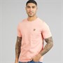 Lyle And Scott Vintage Mens Plain T-Shirt Pink Grapefruit