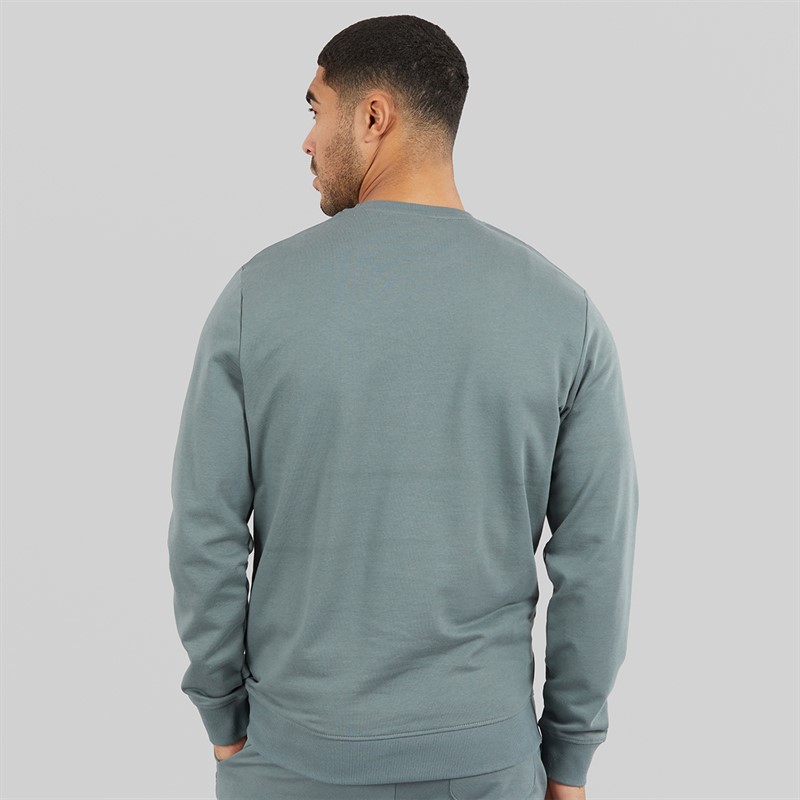 Lyle And Scott Vintage Mens Crew Neck Sweatshirt Green Mercurial
