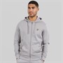 Lyle And Scott Vintage Mens Zip Through Hoodie Gull Grey