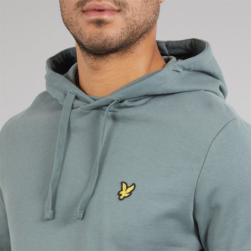 Lyle And Scott Vintage Mens Hoodie Green Mercurial