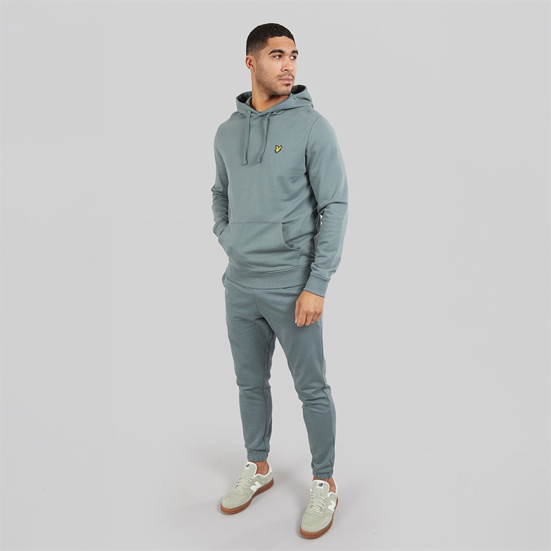 Lyle And Scott Vintage Mens Hoodie Green Mercurial