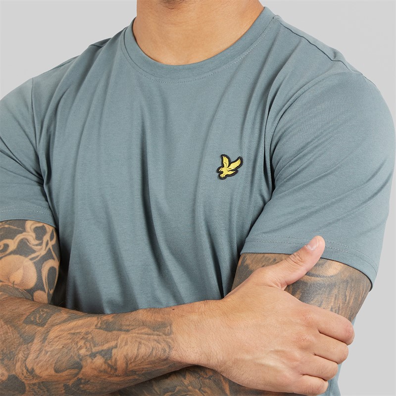 Lyle And Scott Vintage Mens T-Shirt Green Mercurial