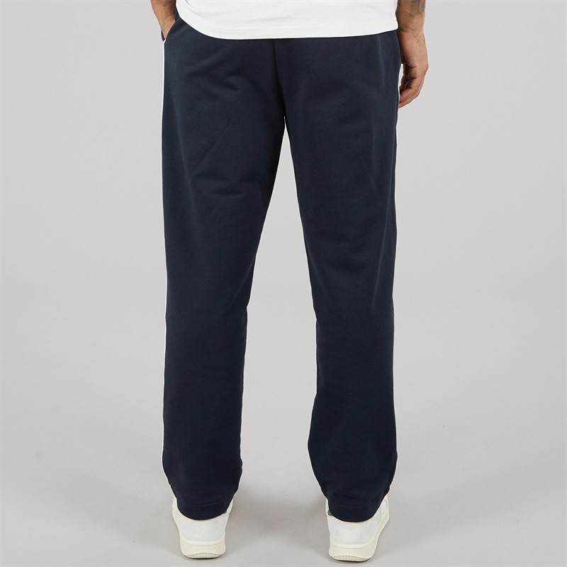 Lyle And Scott Vintage Mens Piped Straight Leg Track Bottoms Dark Navy
