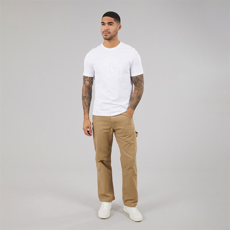 Lyle And Scott Vintage Mens Redefined Graphic T-Shirt White