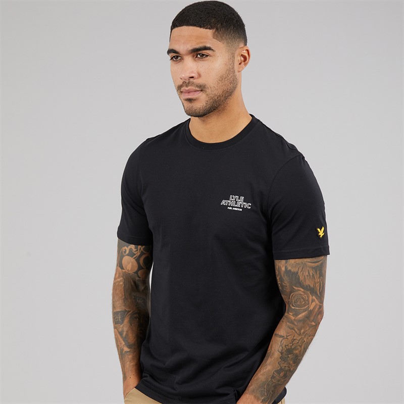 Lyle And Scott Vintage Mens Lyle T-Shirt Jet Black