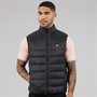 Lyle And Scott Vintage Mens Wadded Gilet Jet Black