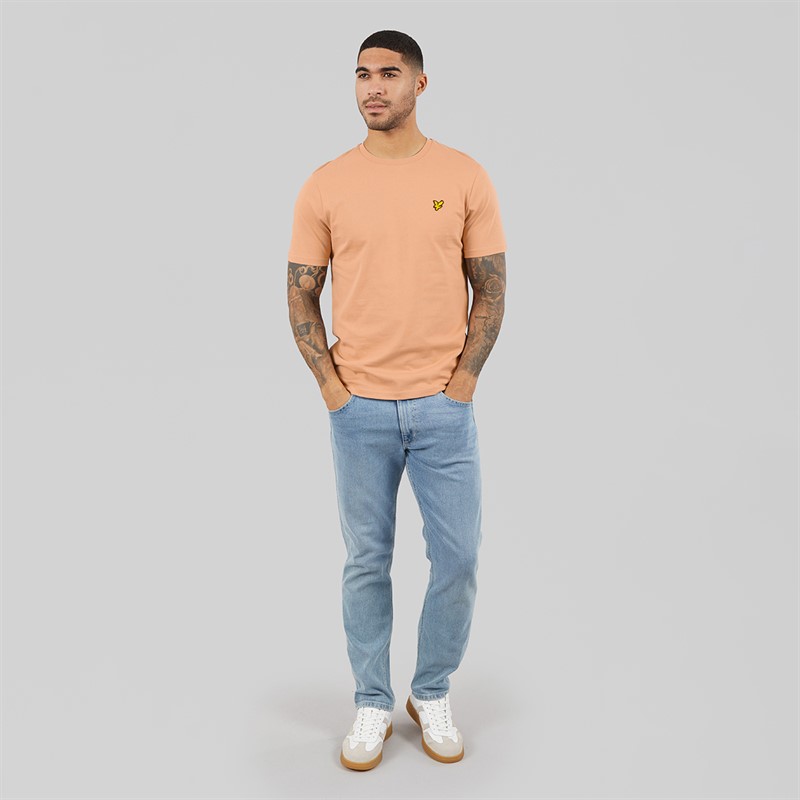 Lyle And Scott Vintage Mens Plain T-Shirt Barley