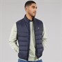 Lyle And Scott Vintage Mens Wadded Gilet Dark Navy