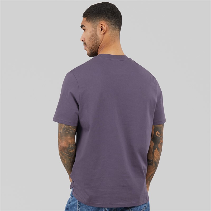 Lyle And Scott Vintage Mens Oversized T-Shirt Graystone