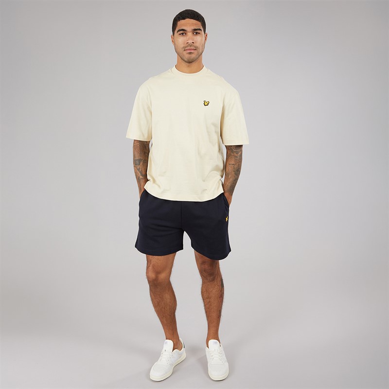 Lyle And Scott Vintage Herre Oversized 1874 T-shirt Cloud