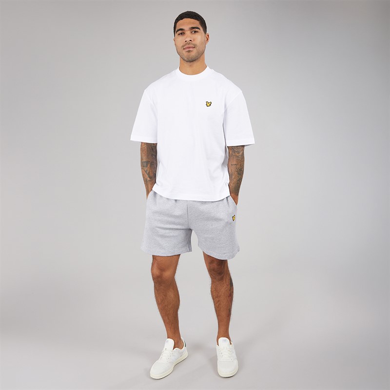 Lyle And Scott Vintage Herre Oversized 1874 T-shirt Hvid