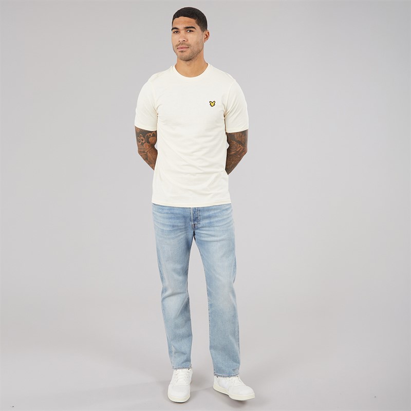 Lyle And Scott Vintage Herre T-shirt Whitecap Grey